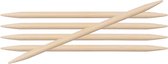 KnitPro Bamboo sokkennaalden 15cm 4.50mm.
