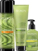 Redken - Curvaceous - Full Swirl + Curl Refiner + Ringlet - voordeelpakket - volledig pakket - 150ml + 250 + 180ml