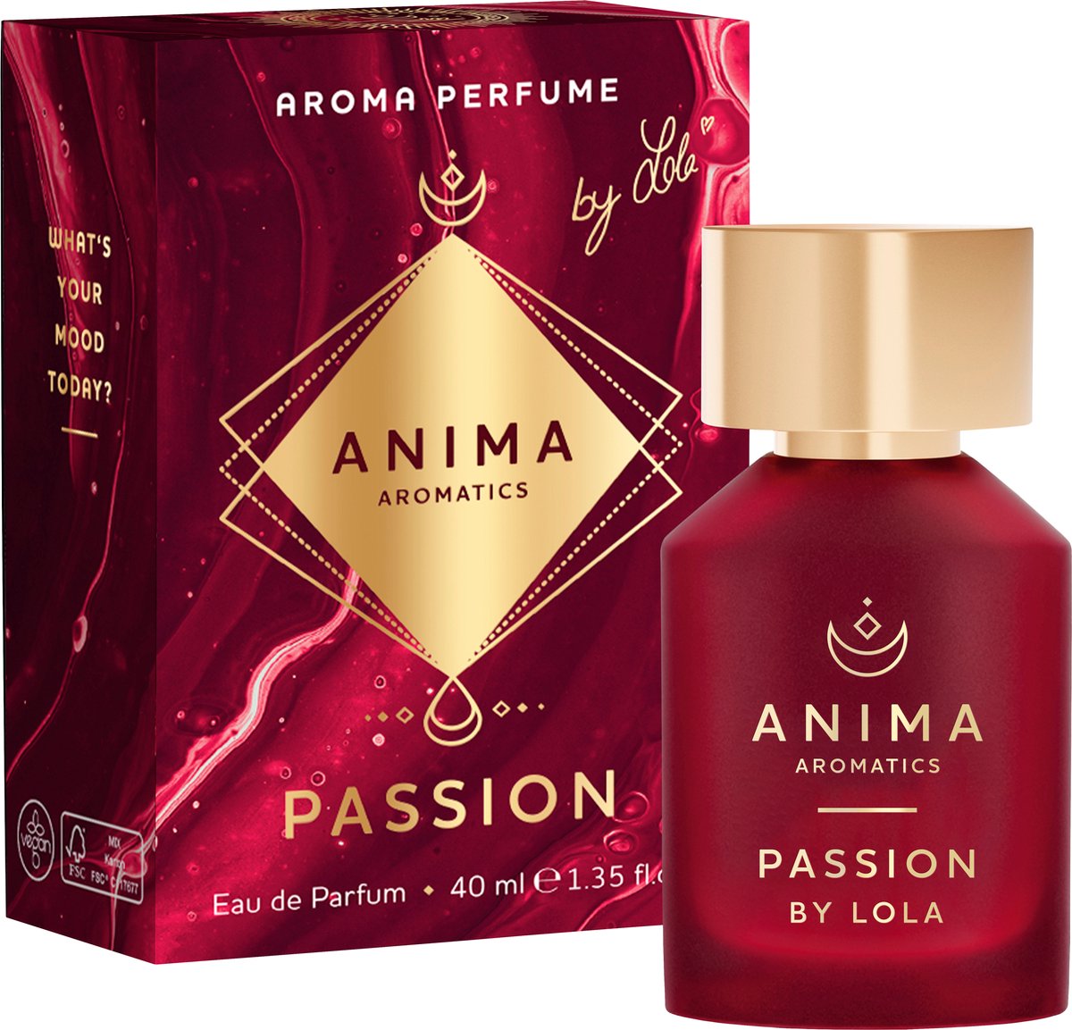 Anima Aromatics Passion by Lola Eau de Parfum, 40 ml