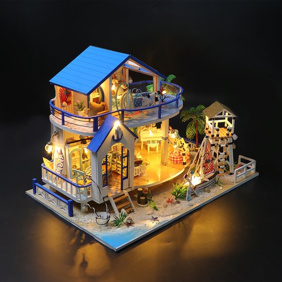 Hongda DIY Miniature Houses - Maquette - Modélisme en bois - Pour Adultes  (14+) 