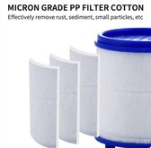 Kraanfilter Filterelement Kraan Waterzuiveraar Filter Douche Verwijderen Chloor Zwaar Metaal Gefilterd