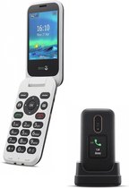 DORO 6880 4G LTE GSM mobiele telefoon - Dual-display - Seniorentelefoon - geschikt voor SLECHTHORENDEN