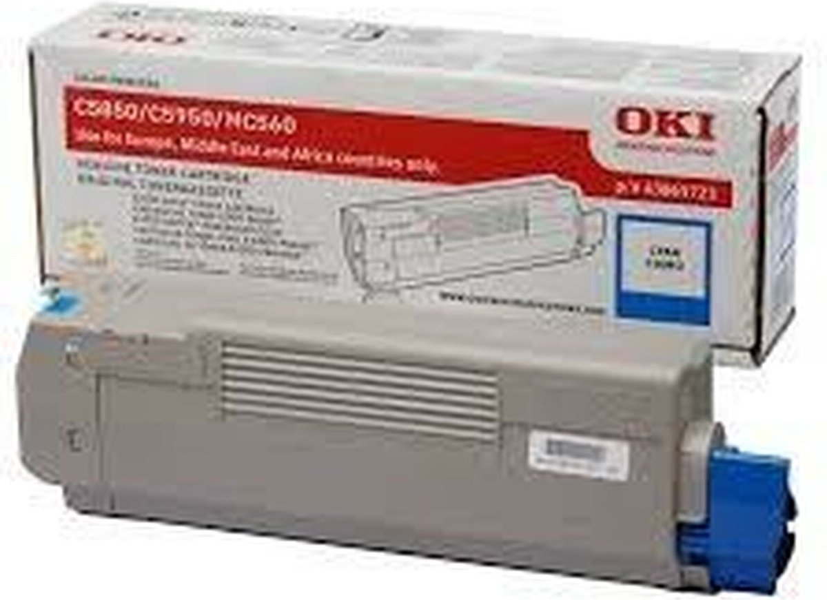 Oki Tonercartridge C5850 - Cyaan