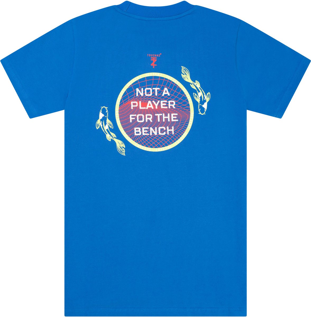 Touzani - T-shirt - GOROMO NAVY (134-140) - Kind - Voetbalshirt - Sportshirt