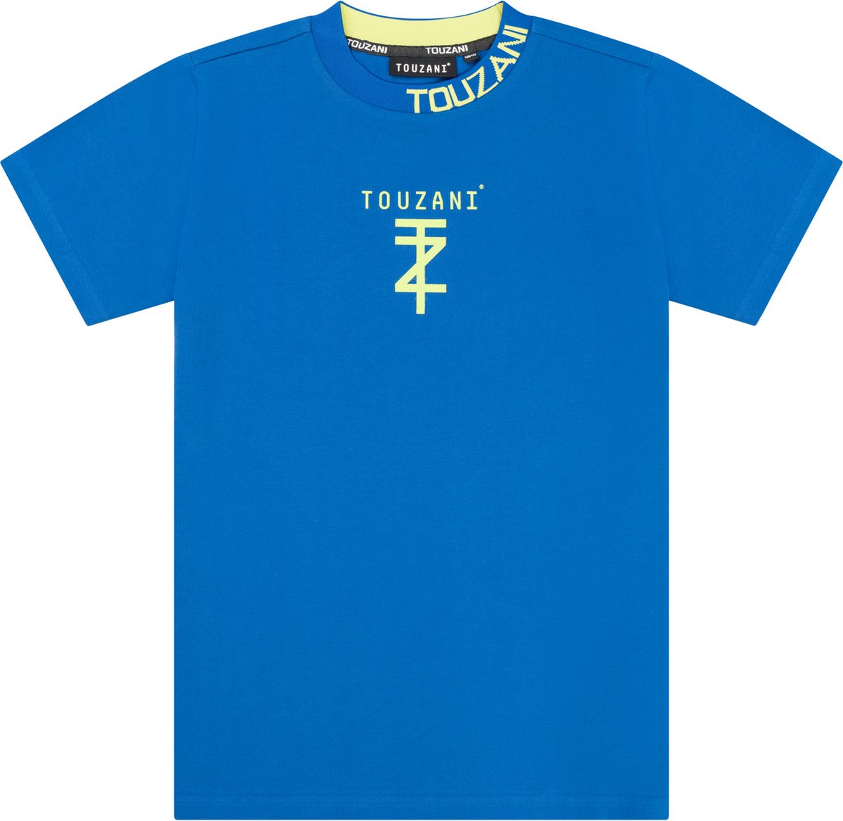 Touzani - T-shirt - GOROMO NAVY (122-128) - Kind - Voetbalshirt - Sportshirt