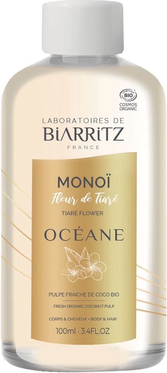 Laboratoires de Biarritz - Skincare - Océane - Monoï Olie Tiare Flower 100ml