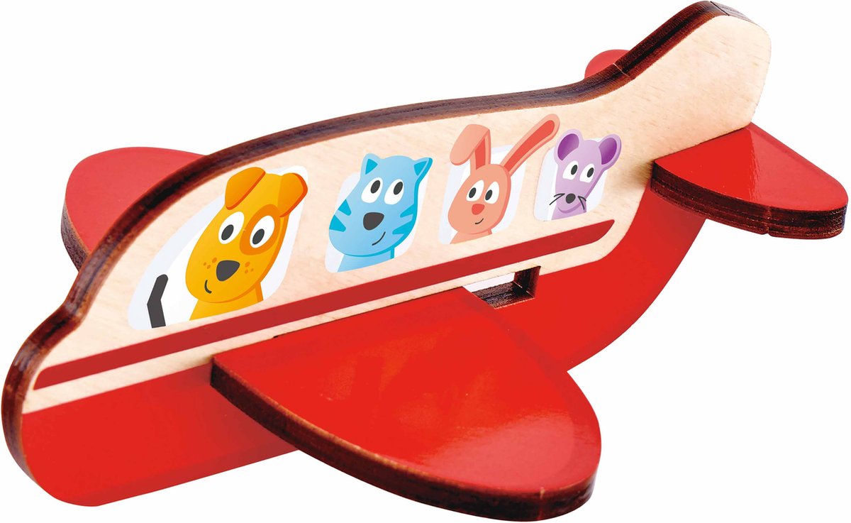 Hape Speelgoed -  3D-Vliegtuig Puzzel - Puzzels