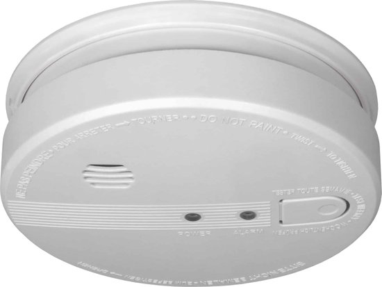 ELRO FS1105P 230V Rookmelder - Aan te sluiten op het lichtnet - met 5 jaar back-up batterij - Voldoet aan Bouwbesluit
