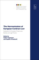 Studies of the Oxford Institute of European and Comparative Law-The Harmonisation of European Contract Law