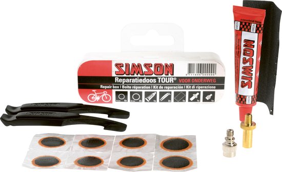 Foto: Simson banden reparatieset tour 15 delig