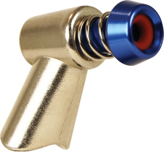 Dresco Co2 Pompkop - Voor CO2 patronen van 16 & 25 gram - Voor alle soorten fietsventielen - Snel oppompen onder hoge druk - Met CO2 schroefdraad aansluiting - Exclusief CO2 patroon