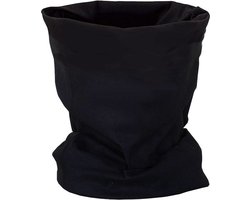 IVOL Unisex Nekwarmer - One size- Microvezel - Zwart - Wintersport - Sjaal - Mondmasker - Nekwarmer motor