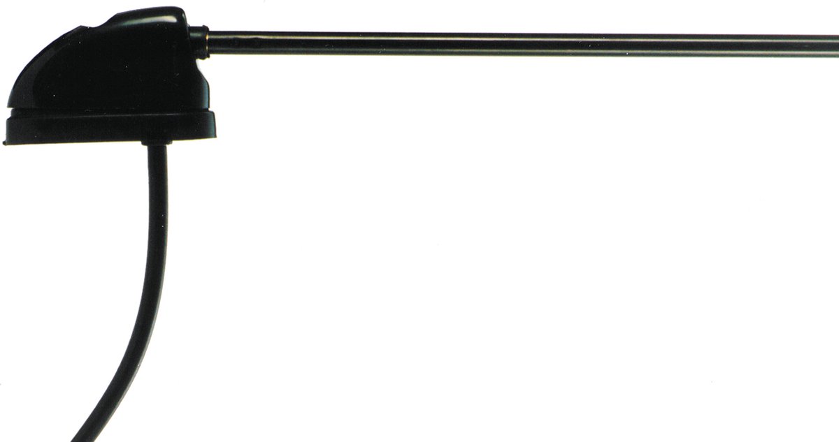Carpoint Antenne Raamstijlmontage - Antenne Auto - Autoantenne - Universeel - 64 CM - Zwart
