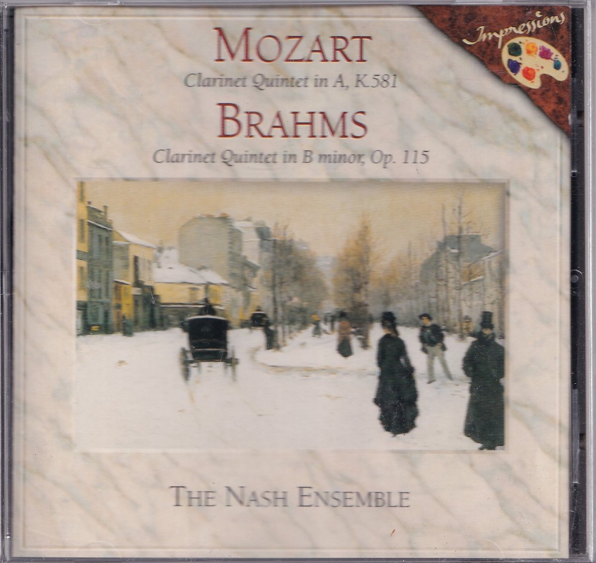 Clarinet Quintets - Wolfgang Amadeus Mozart, Johannes Brahms - The Nash Ensemble