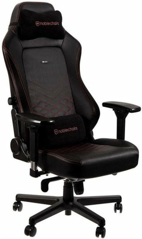 Foto: Noblechairs hero series bureaustoel black red