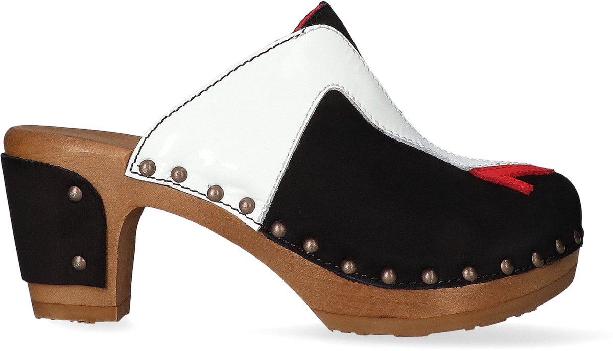 Jan Jansen - Walk On Wood - Dames - Clogs - Zwart