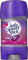 Lady Speed Stick Pro 5 in 1 Deodorant Gel - Natuurlijk Fris en Verleidelijk - Een Betoverende Geur voor Onweerstaanbare Vrouwen - 65g