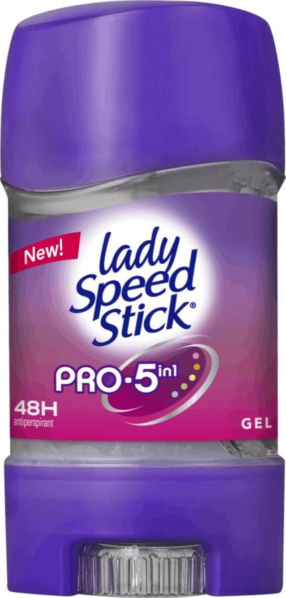 Goedkoopste Lady Speed Stick Pro 5 in 1 Deodorant Gel - Natuurlijk Fris en Verleidelijk - Een Betoverende Geur voor Onweerstaanbare Vrouwen - 65g