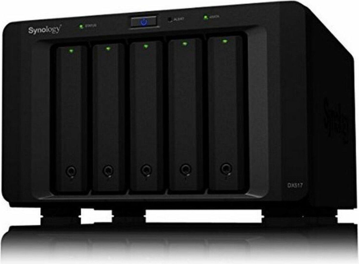 Externe Harde Schijf Nas Synology DX517 2,53,5 SATA 60 TB Zwart bol