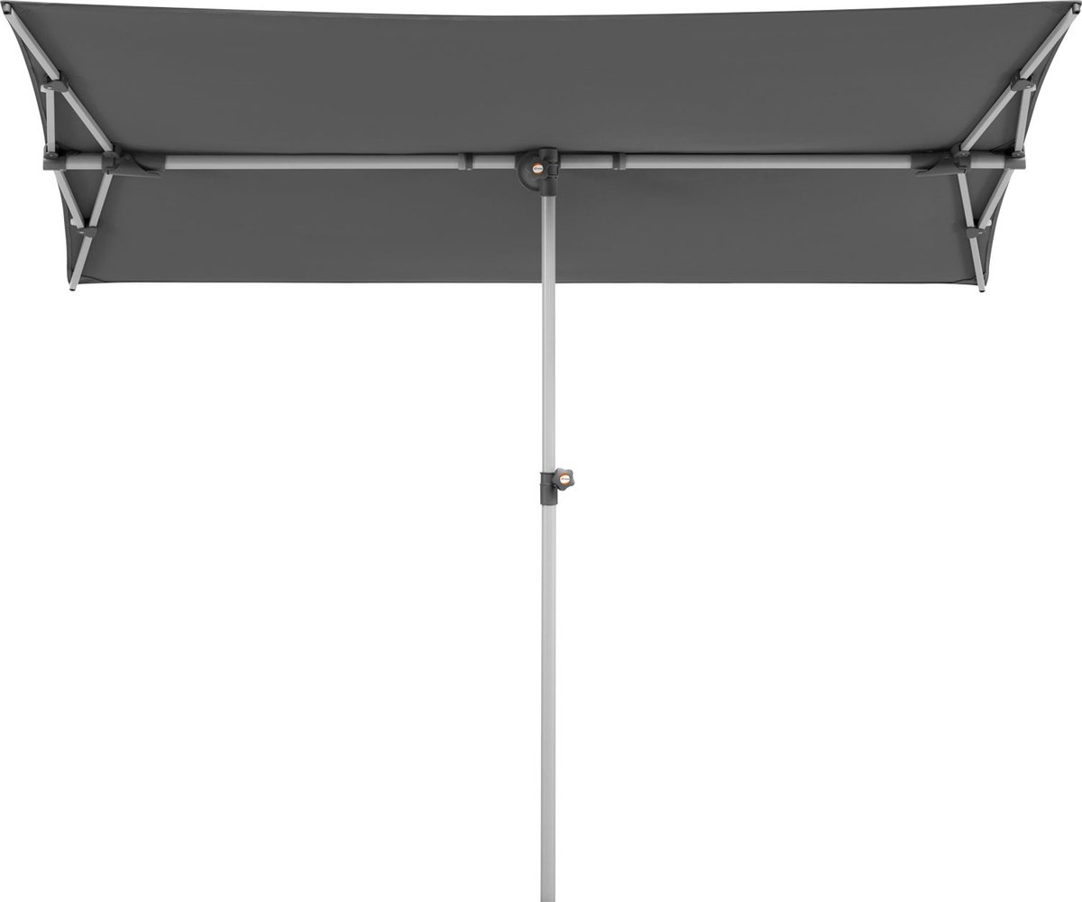 Schneider Novara parasol draaibaar/zwenkbaar 190x140 cm antraciet
