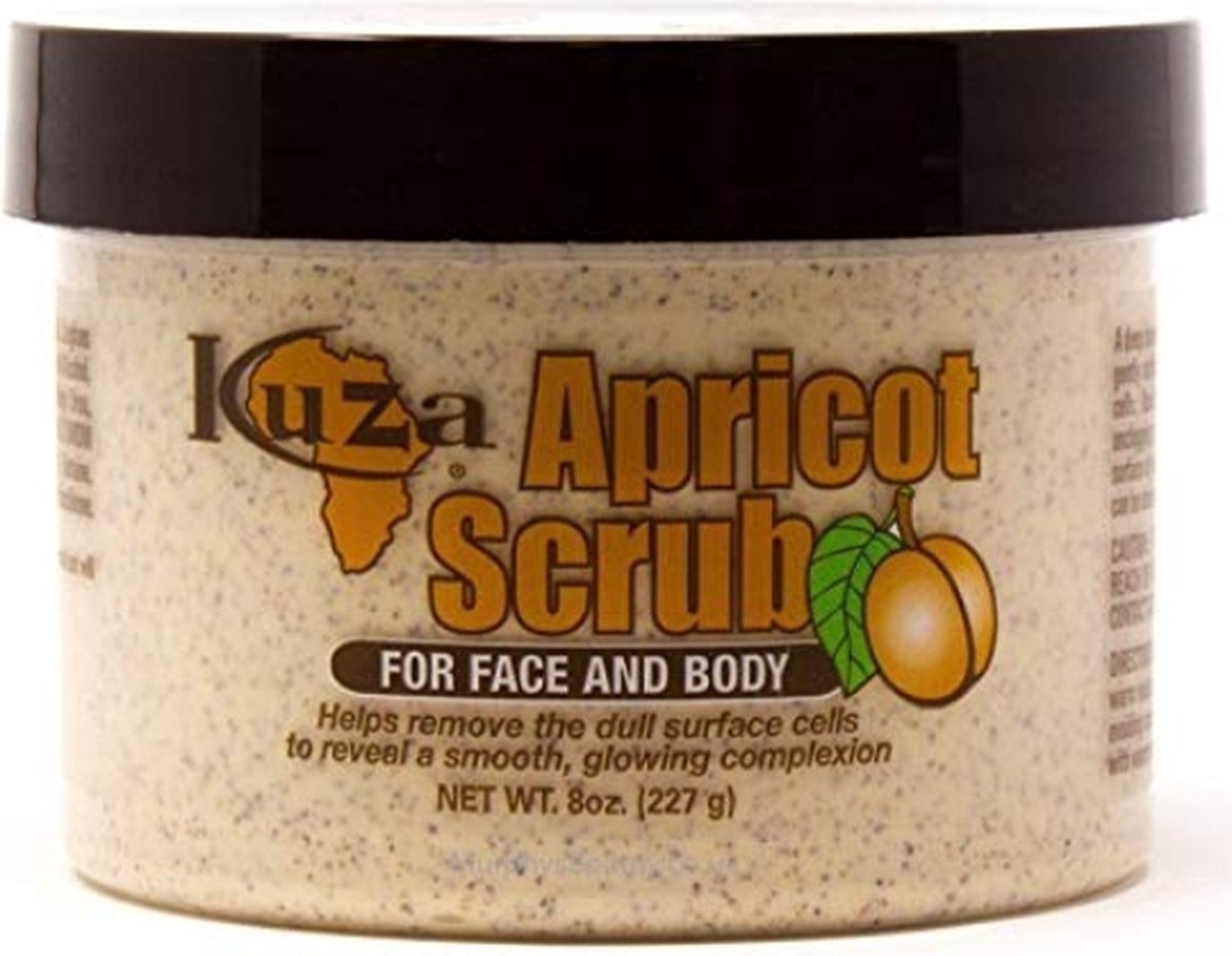 Kuza Abricot Scrub for Face and Body 227 gr - Kuza Apricot