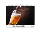Huurdies - Bier Kalender - Jaarkalender 2024 - 35x24 - 300gms