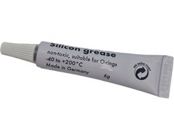 Siliconenvet 6 gram Non toxic voor onderhoud koffiemachine -40 +200 graden koffie vet o-ring vet geschikt voor Saeco Delonghi