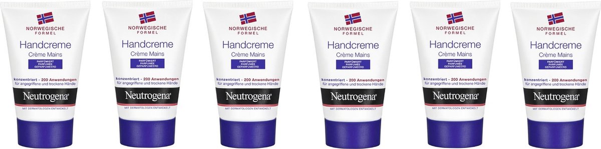 Neutrogena Handcreme - 6x50ml - Voordeelverpakking