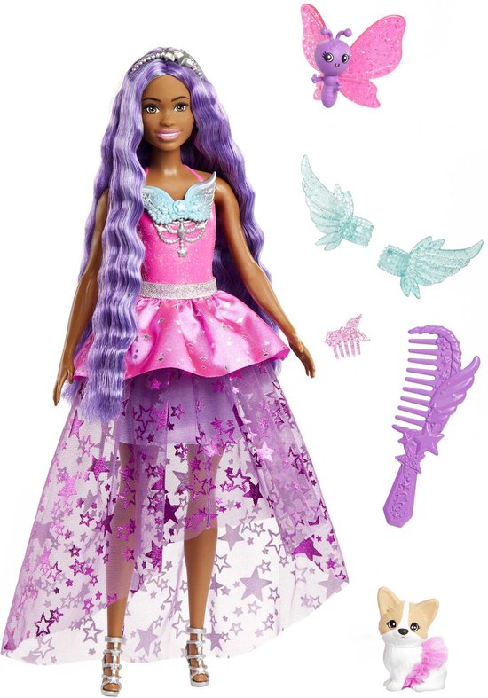 Barbie - Poupée A Touch of Magic - 32 cm - Violet - Poupée Barbie