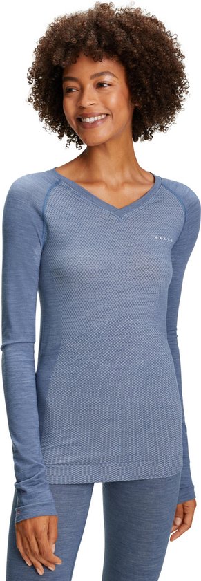 Falke - Technisch Ondershirt Wool-Tech Light Longsleeve - Grijs - Dames