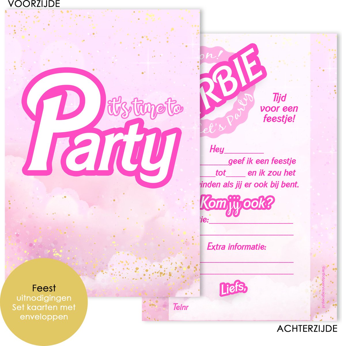 Carte d'anniversaire Barbie pour 4 ans, carte d'anniversaire