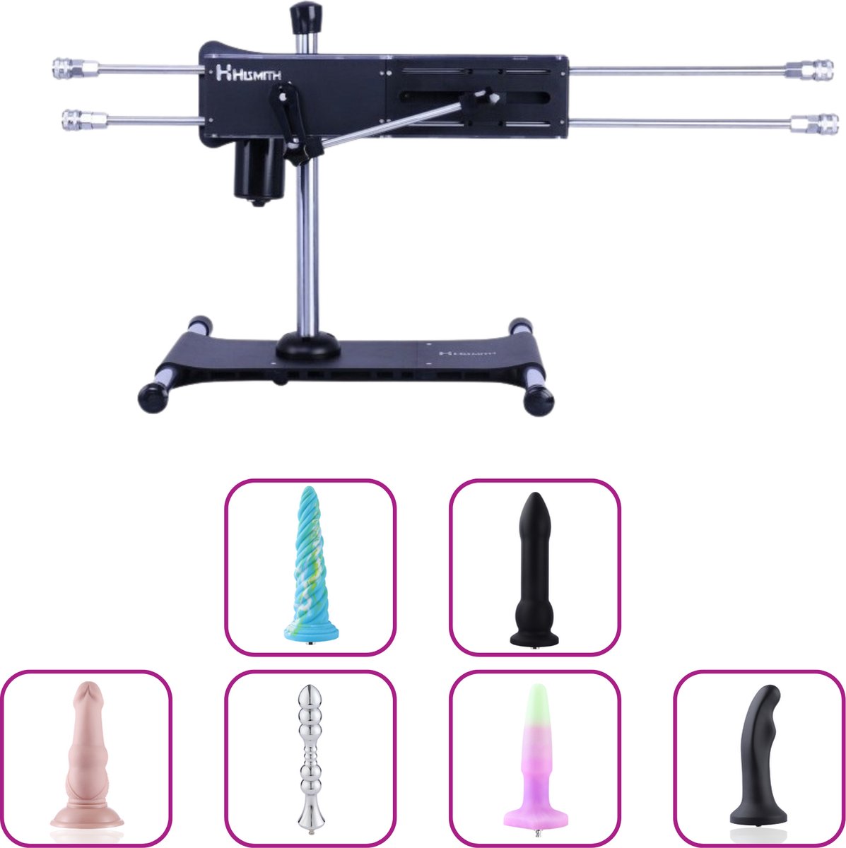 Pro 4 Premium Smart APP Seksmachine Bundel Anaal Lover