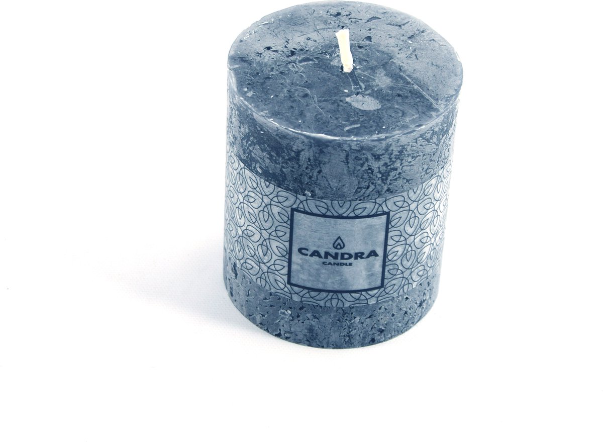 Geurloze blauw Kaars van 30 Branduren (8 x 7 cm)