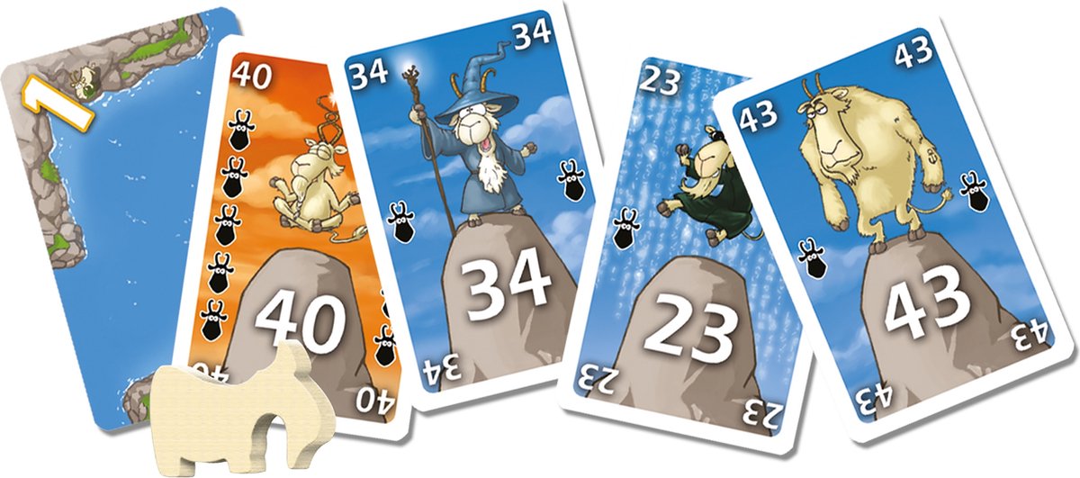999 Games - Bokken Schieten - Kaartspel - Origineel slagenspel - Tactisch spel - Gezelschapsspel - Klein cadeautje - spelregels in NL, EN en FR — afbeelding 2