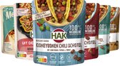 HAK Maaltijden Try Out Pakket - Plantaardig Maaltijdpakket voor de hele Maand - Gezond eten voor het hele gezin - Vol Proteïne