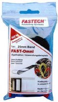 FASTECH® 671-330-Bag Klittenband Om op te naaien Haak- en lusdeel (l x b) 1000 mm x 25 mm Zwart 1 m