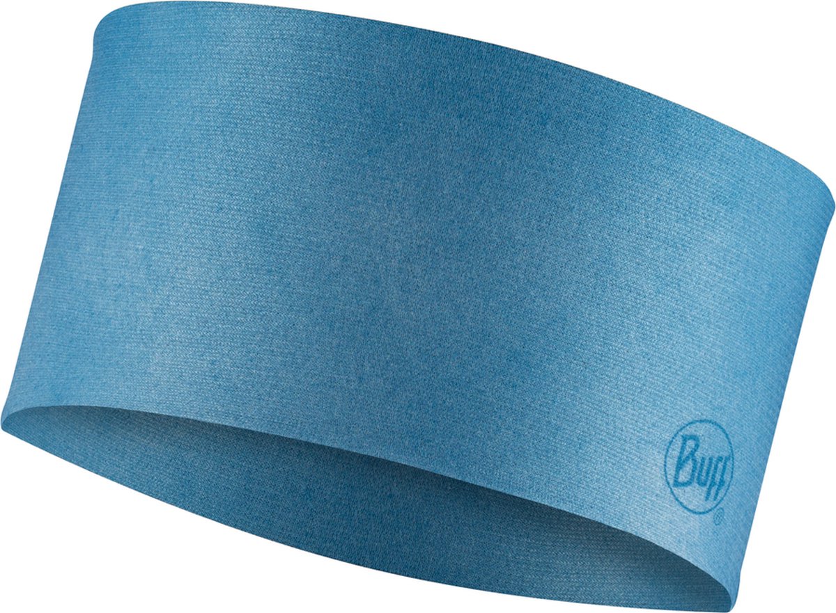 BUFF® Coolnet UV Wide Headband BLUE - Hoofdband