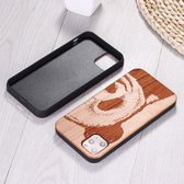 iPhone 7/8/SE 2020 houten hoesje - Panda