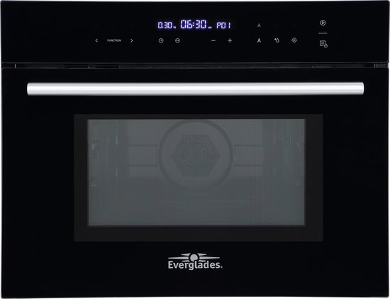 Everglades EVBI7451 - Inbouw Combi-Magnetron - Zwart - 44 Liter - 5 Jaar Garantie