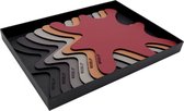 NOOBLU Gift set SPLASH onderzetters - Multicolour - Set van 6