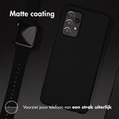 iMoshion Hoesje Geschikt voor Nothing Phone (1) Hoesje Siliconen - iMoshion Color Backcover - Zwart
