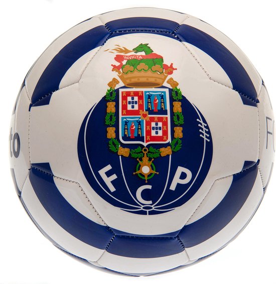 Ballon de football FC Porto ST - taille 5 - blanc/bleu | bol