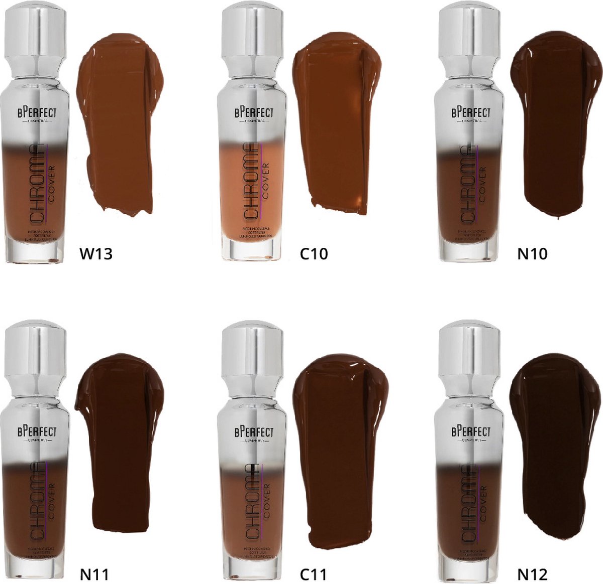 BPerfect Cosmetics - Chroma Cover Luminous Foundation - W13