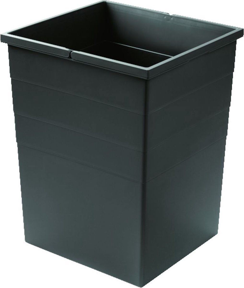 Binnenemmer 55 Ltr Donker grijs 029 Doeco Voor spoelkastladen