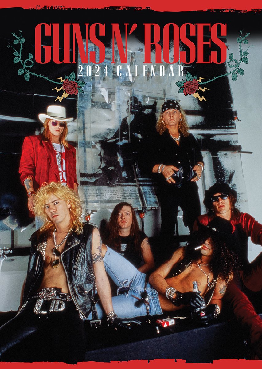 Guns & Roses Kalender 2024 A3