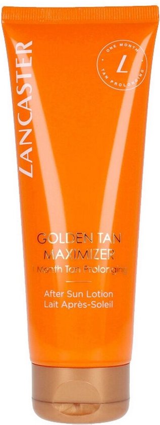 Lancaster Golden Tan Maximizer After Sun Lotion 125 ml in oranje tube.