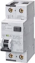 Siemens 5SU1354-7KK10 Aardlekschakelaar/zekeringautomaat 2-polig 10 A 0.03 A 230 V