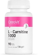 Vetverbranders - OstroVit L-Carnitine 1000 90 tabletten