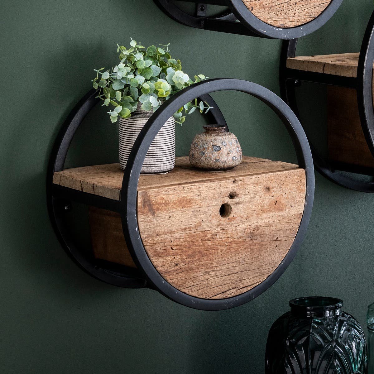 Reefs Interior Wandschap Circular Ø40cm met lade