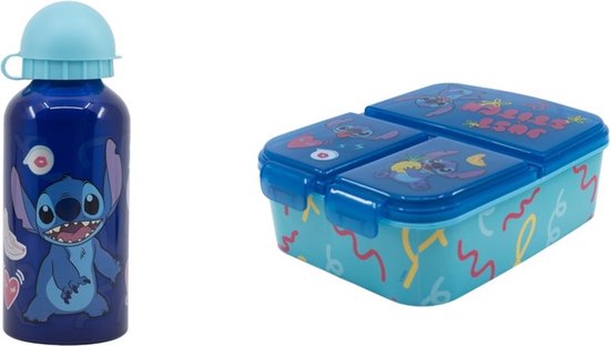 Jarlson® Toni Broodtrommel voor kinderen met 6 vakken, lunchbox, bento